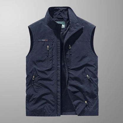 Men’s Breathable Cargo Bodywarmer Vest