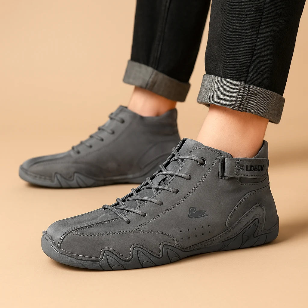 Men's Breathable Elastic Fit Casual Shoes