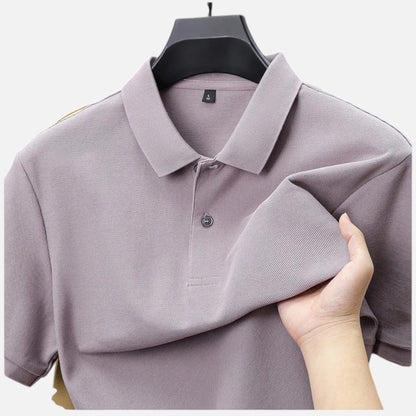 Men's Breathable Golf Polo Shirt