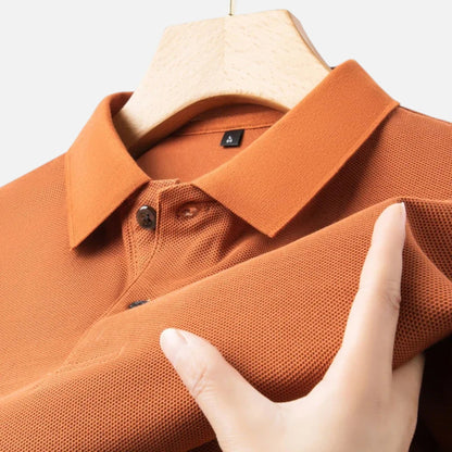 Men's Breathable Golf Polo Shirt
