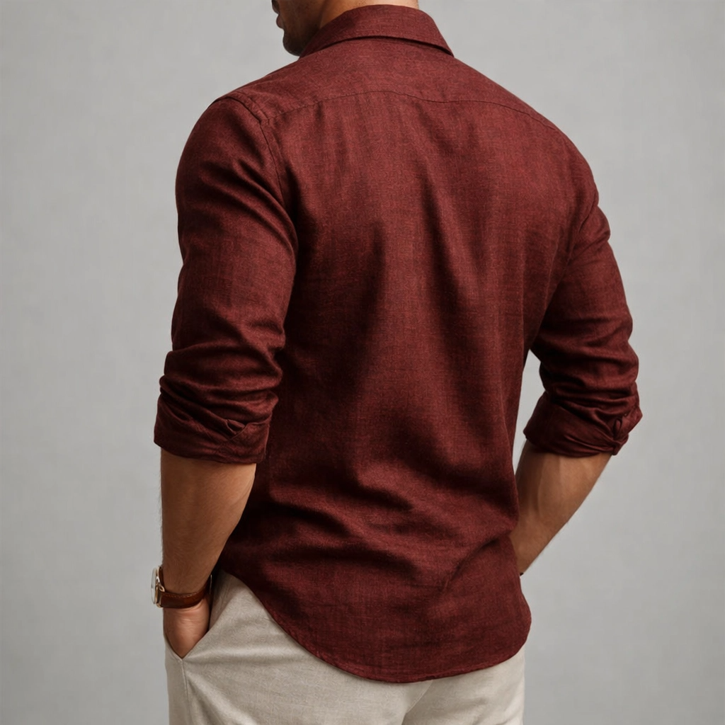 Men's Breathable Linen Shirt