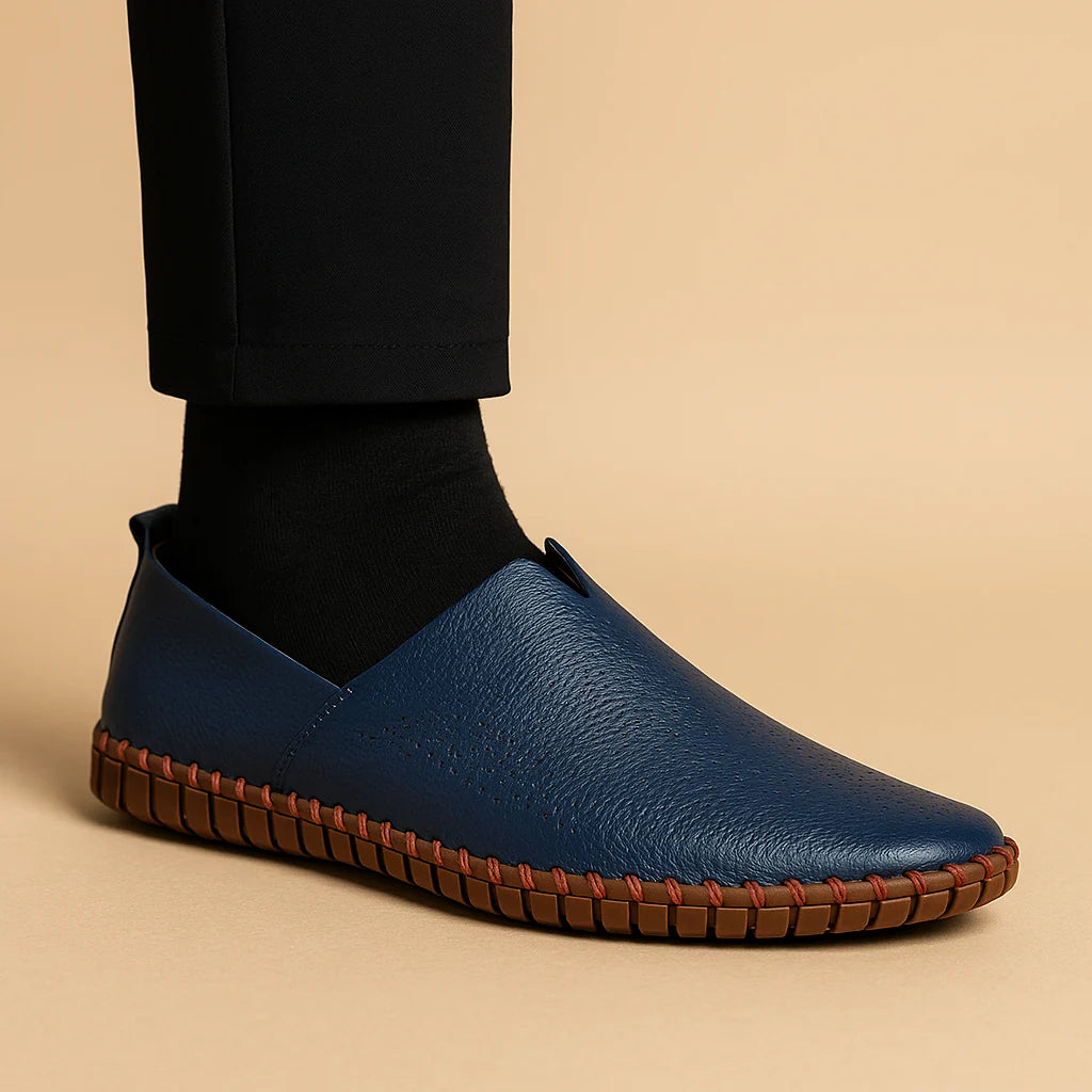 Men's Breathable Low-Cut Shoes with Grip Sole