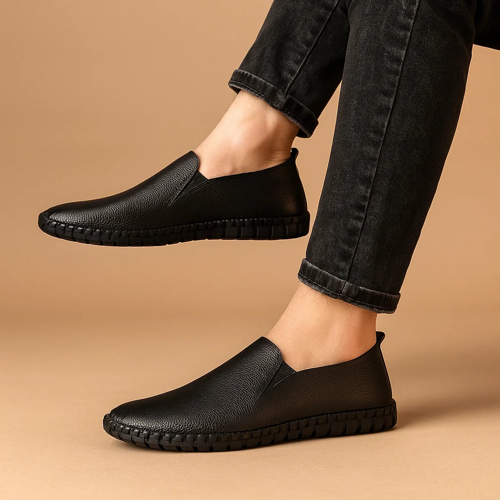 Men's Breathable Low-Cut Shoes with Grip Sole