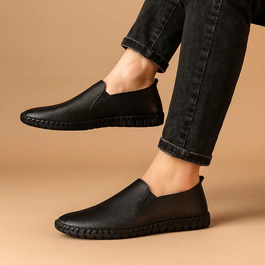 Men's Breathable Low-Cut Shoes with Grip Sole