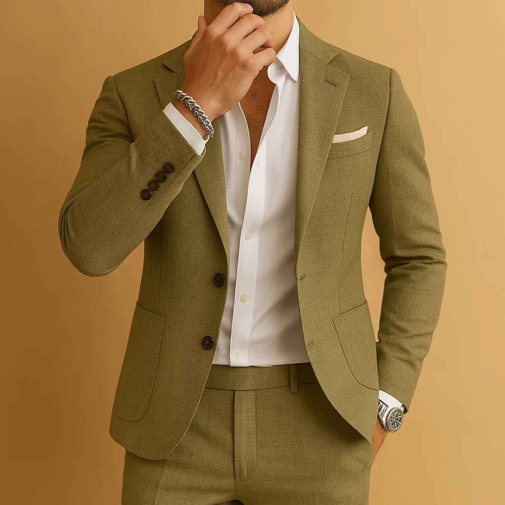 Men's Breathable Slim Fit Suit