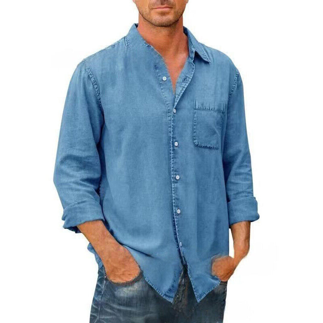 Men's Breathable Summer Shirt Casual Lightweight