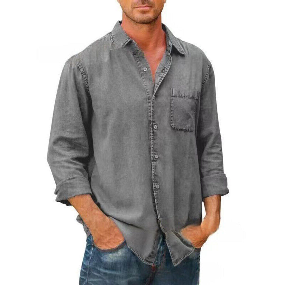 Men's Breathable Summer Shirt Casual Lightweight