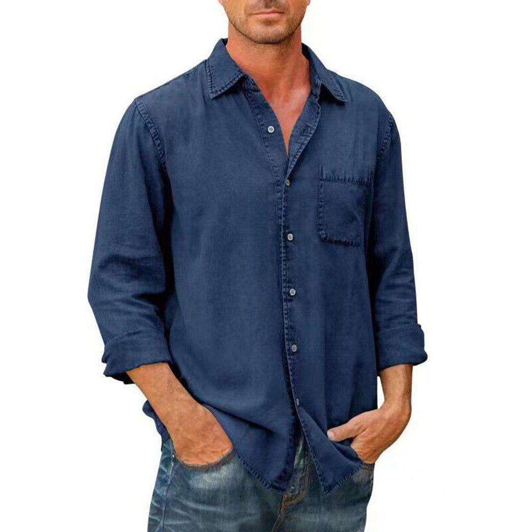 Men's Breathable Summer Shirt Casual Lightweight