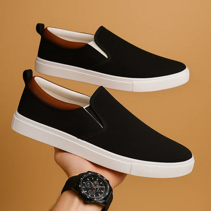 Men's Breathable Textile Slip-On Loafers
