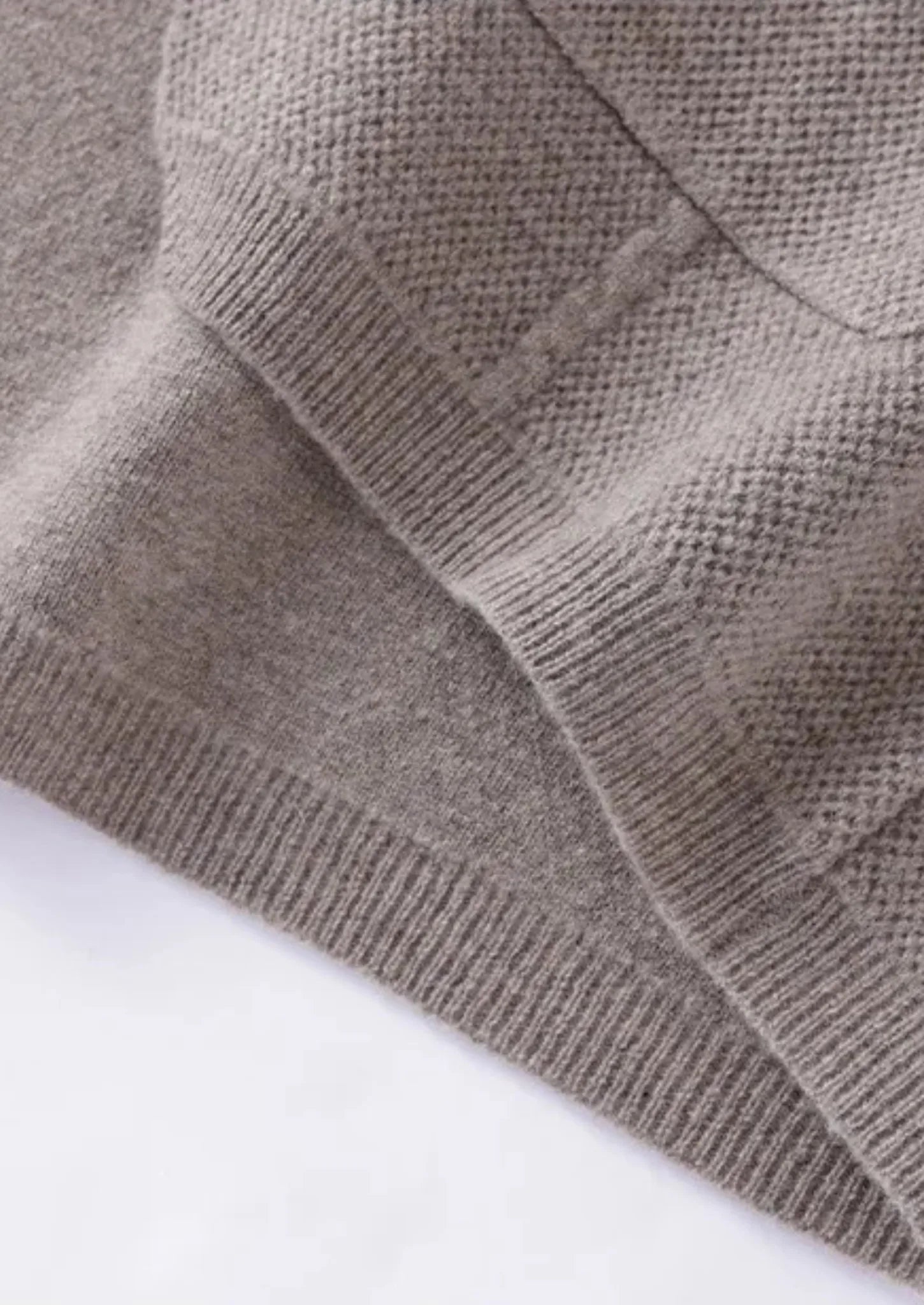 Men's Button-Closure Wool Cardigan