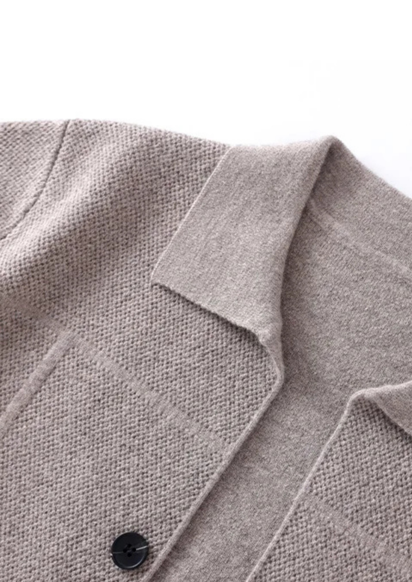 Men's Button-Down Collared Sweater
