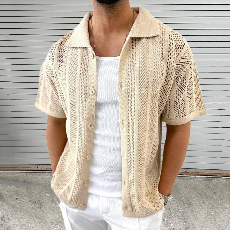 Men's Button-Down Shirt Stylish Classic Design