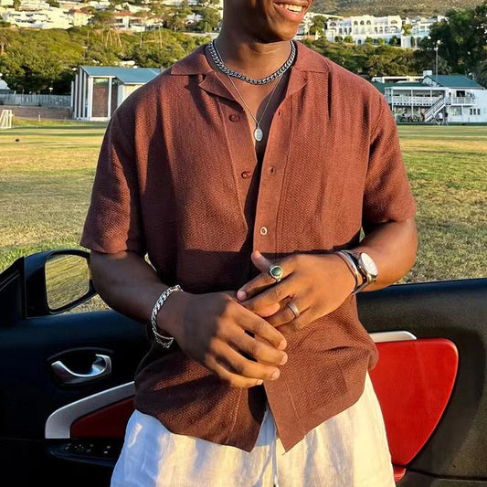 Men's Button-Up Shirt – Casual Everyday Fit