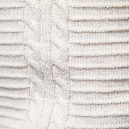 Men's Cable Knit Crewneck Sweater