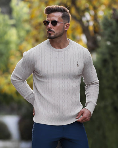 Men's Cable Knit Sweater