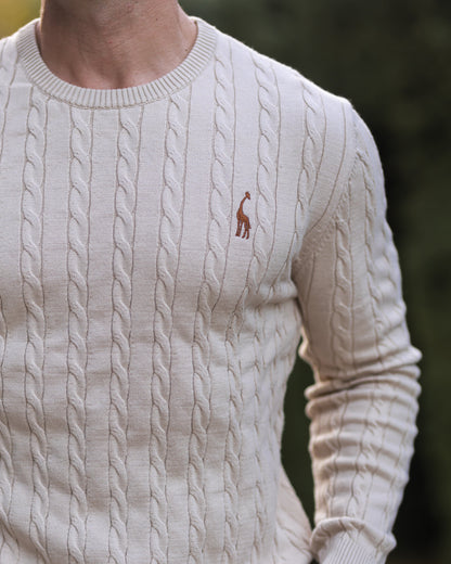 Men's Cable Knit Sweater