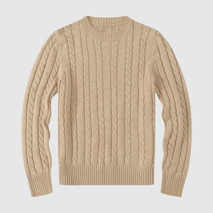 Men's Cable Knit Sweater