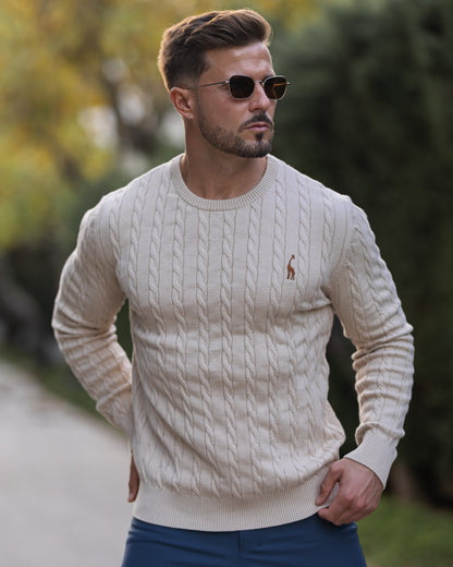 Men's Cable Knit Sweater