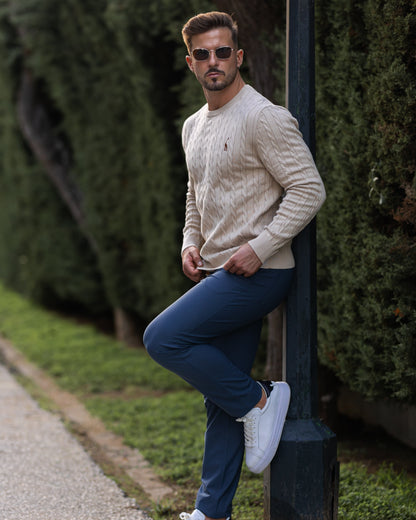 Men's Cable Knit Sweater