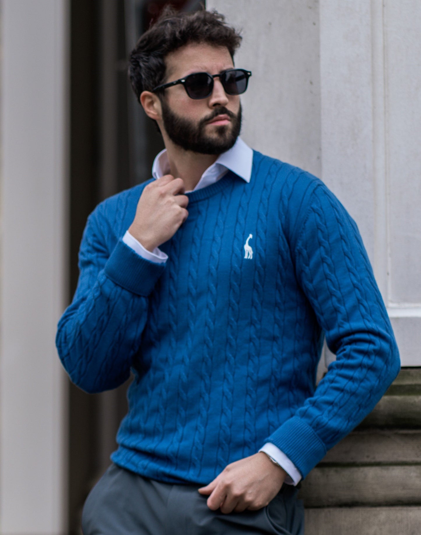 Men's Cable Knit Sweater