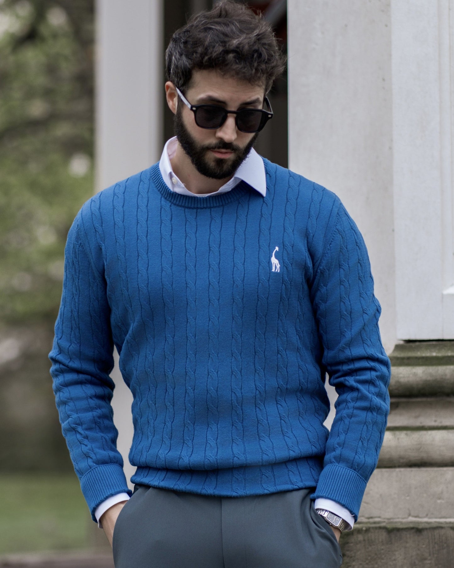 Men's Cable Knit Sweater