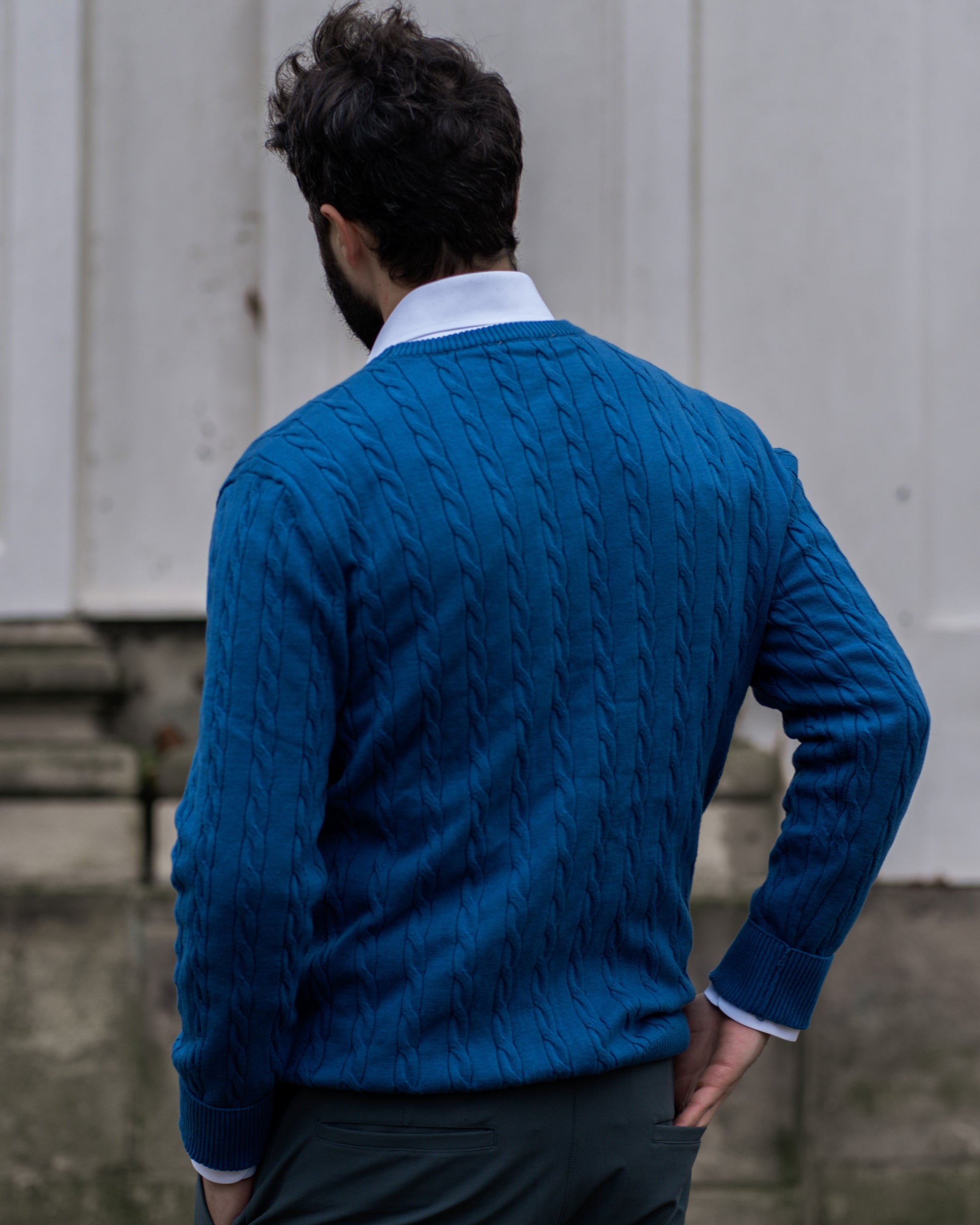 Men's Cable Knit Sweater
