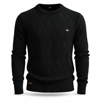Men's Cable Knit Sweater Regular Fit