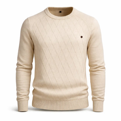 Men's Cable Knit Sweater Regular Fit