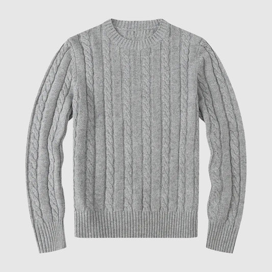 Men's Cable Knit Sweater