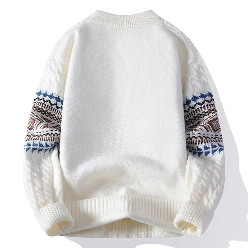 Men's Cable Knit Winter Sweater