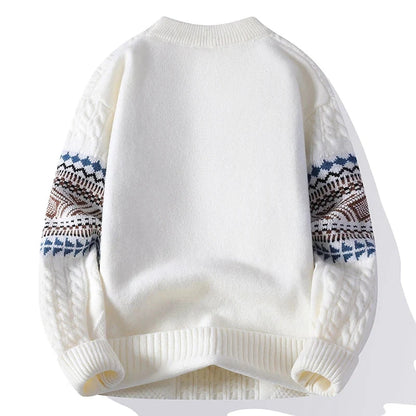 Men's Cable Knit Winter Sweater