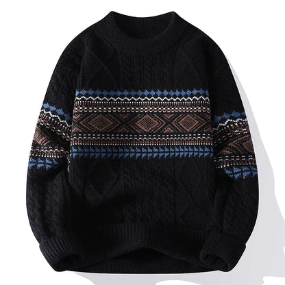 Men's Cable Knit Winter Sweater