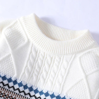Men's Cable Knit Winter Sweater