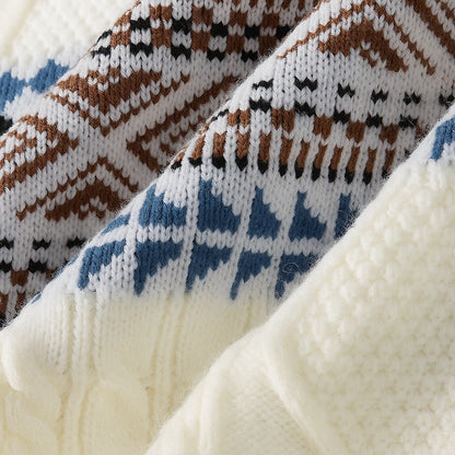 Men's Cable Knit Winter Sweater