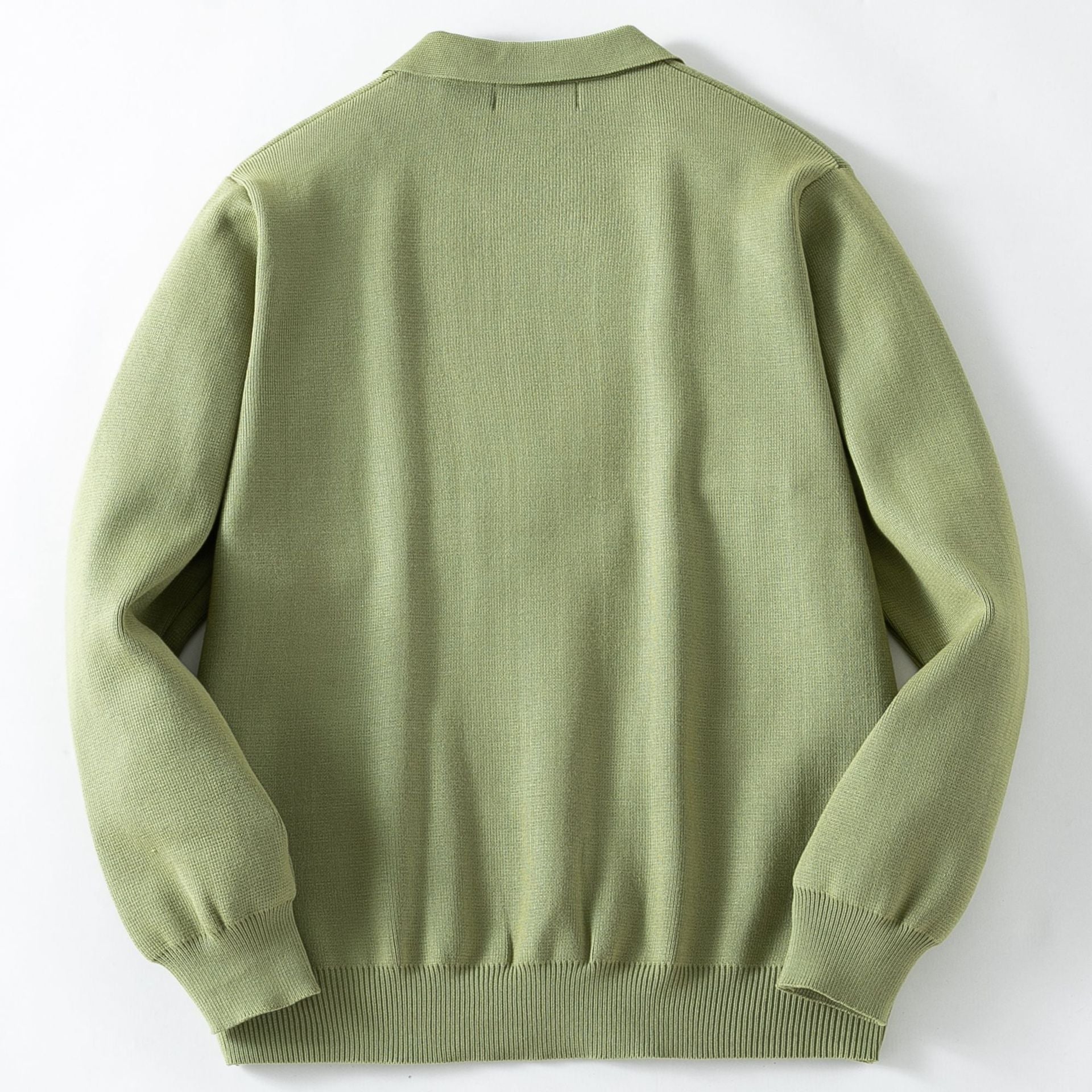 Men's Cardigan with Shirt Collar - Lightweight & Stylish