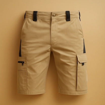Men's Cargo Shorts with Multiple Pockets for Outdoor Activities