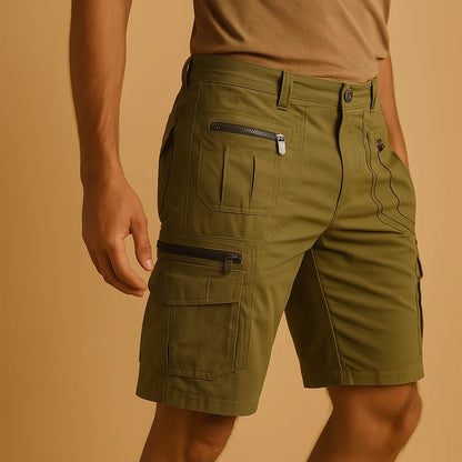 Men's Cargo Shorts with Multiple Pockets for Outdoor Activities