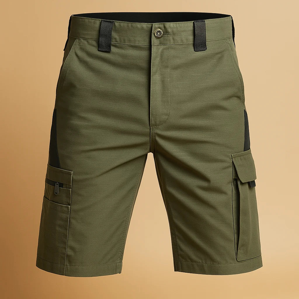 Men's Cargo Shorts with Multiple Pockets for Outdoor Activities