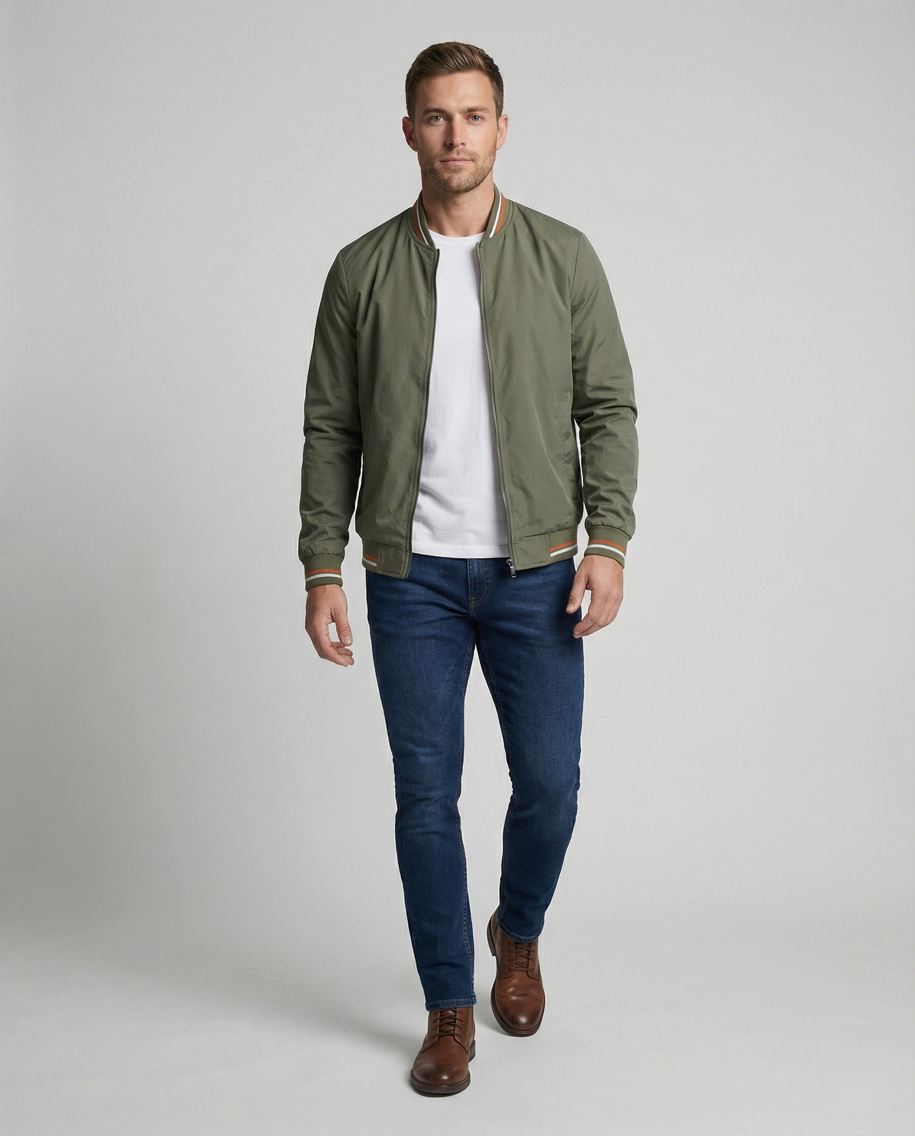 Men's Casual Bomber Jacket