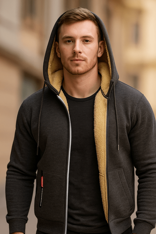 Men's Casual Cardigan - Comfortable Layering Piece for All Seasons