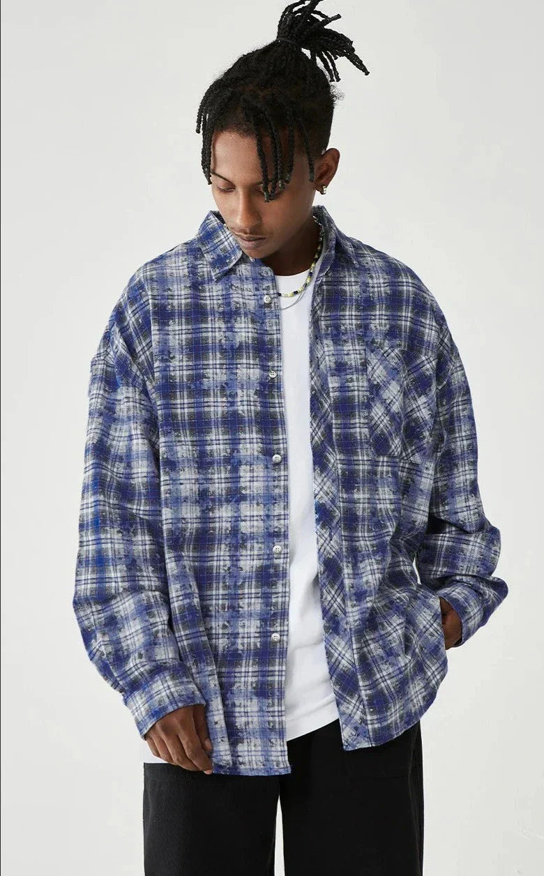 Men's Casual Checkered Shirt