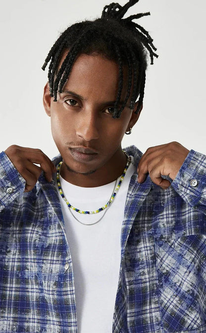 Men's Casual Checkered Shirt