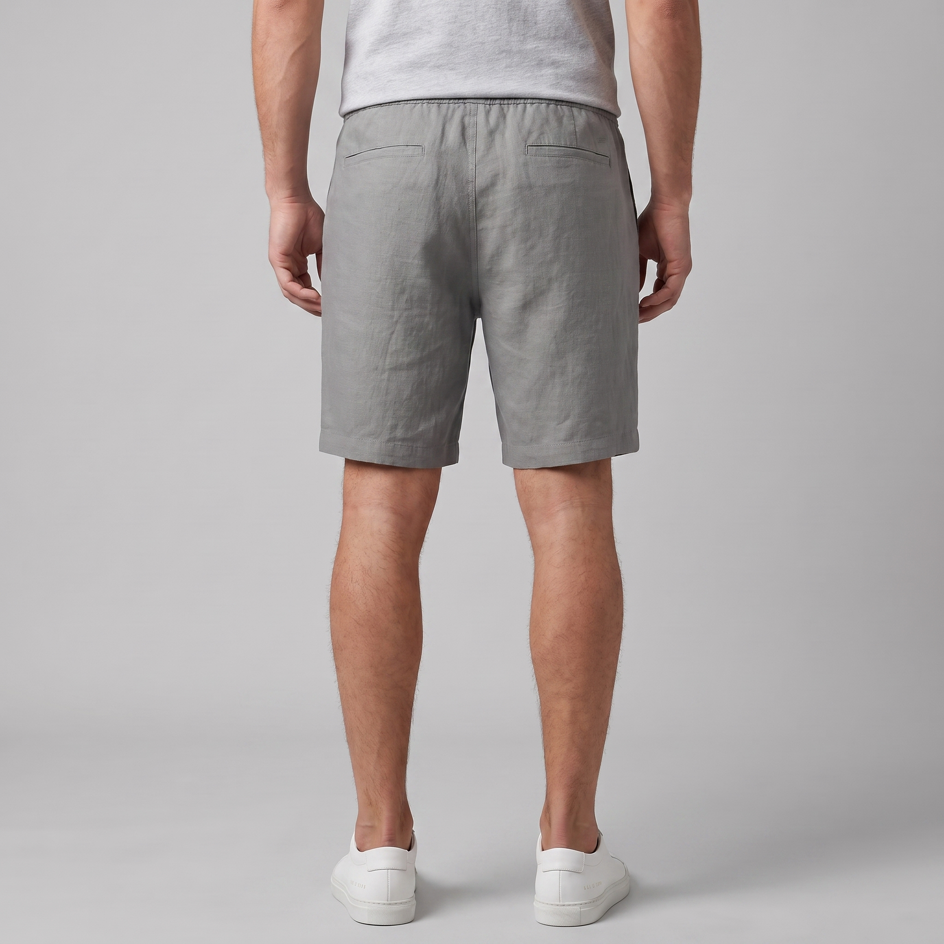 Men's Casual Drawstring Knee-Length Shorts