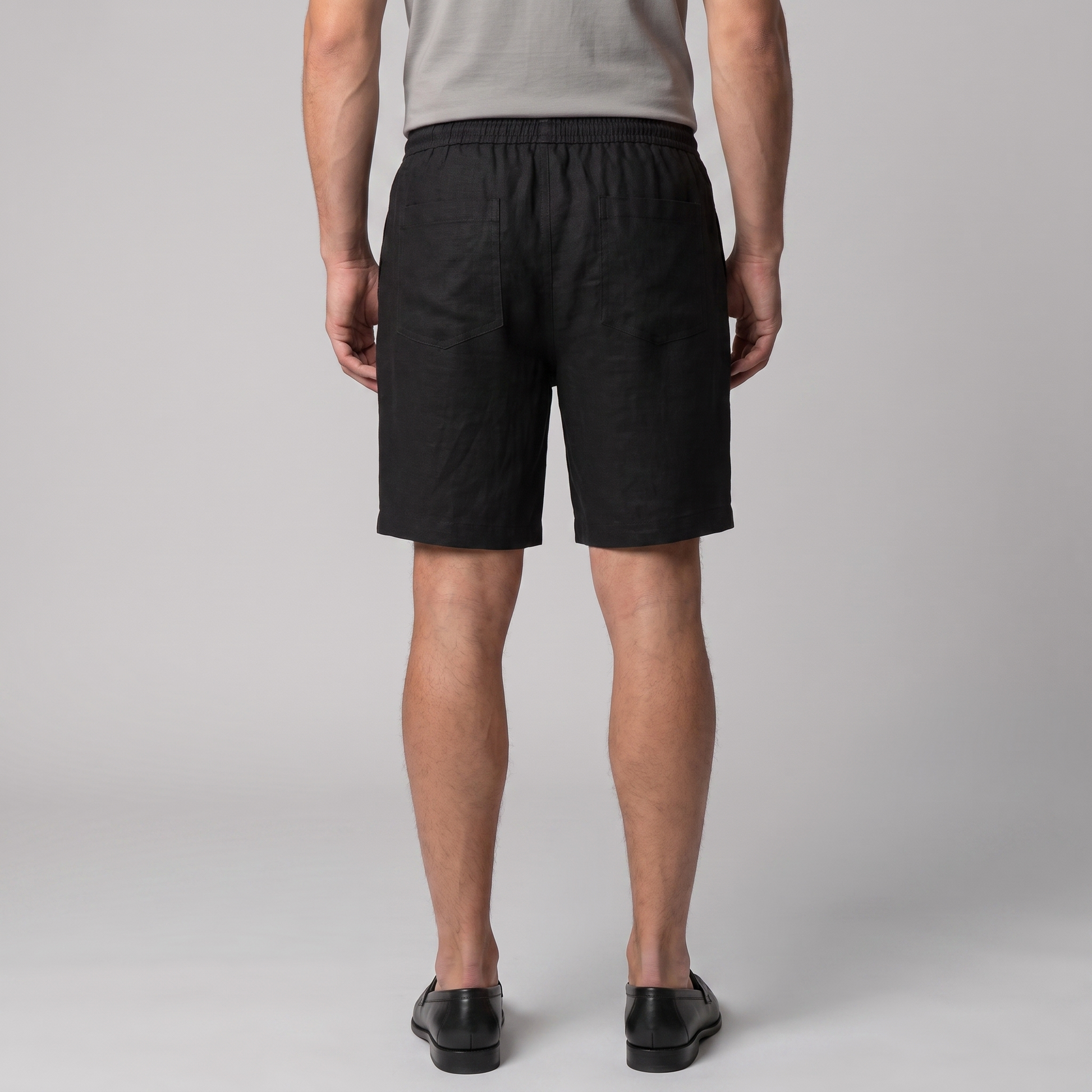 Men's Casual Drawstring Knee-Length Shorts