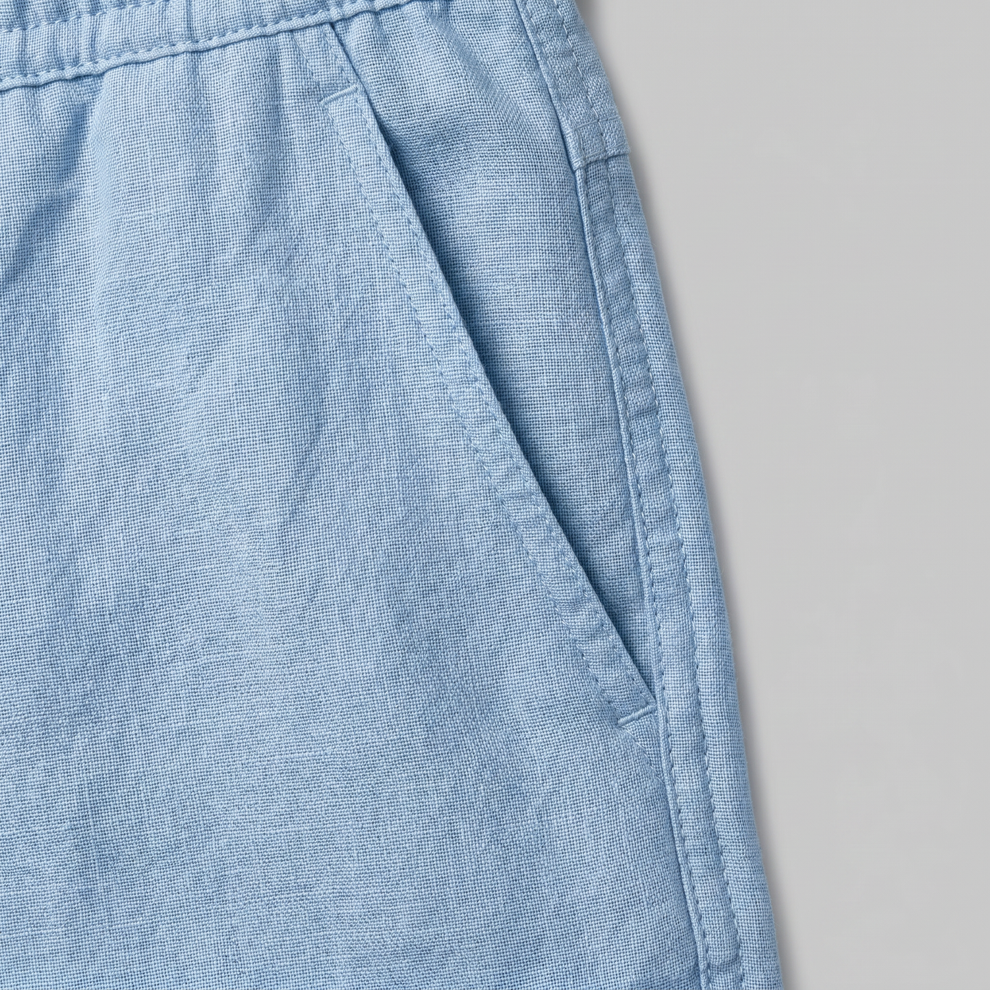 Men's Casual Drawstring Knee-Length Shorts