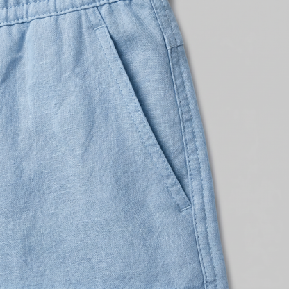 Men's Casual Drawstring Knee-Length Shorts