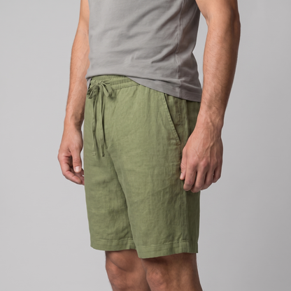 Men's Casual Drawstring Knee-Length Shorts