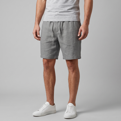 Men's Casual Drawstring Knee-Length Shorts