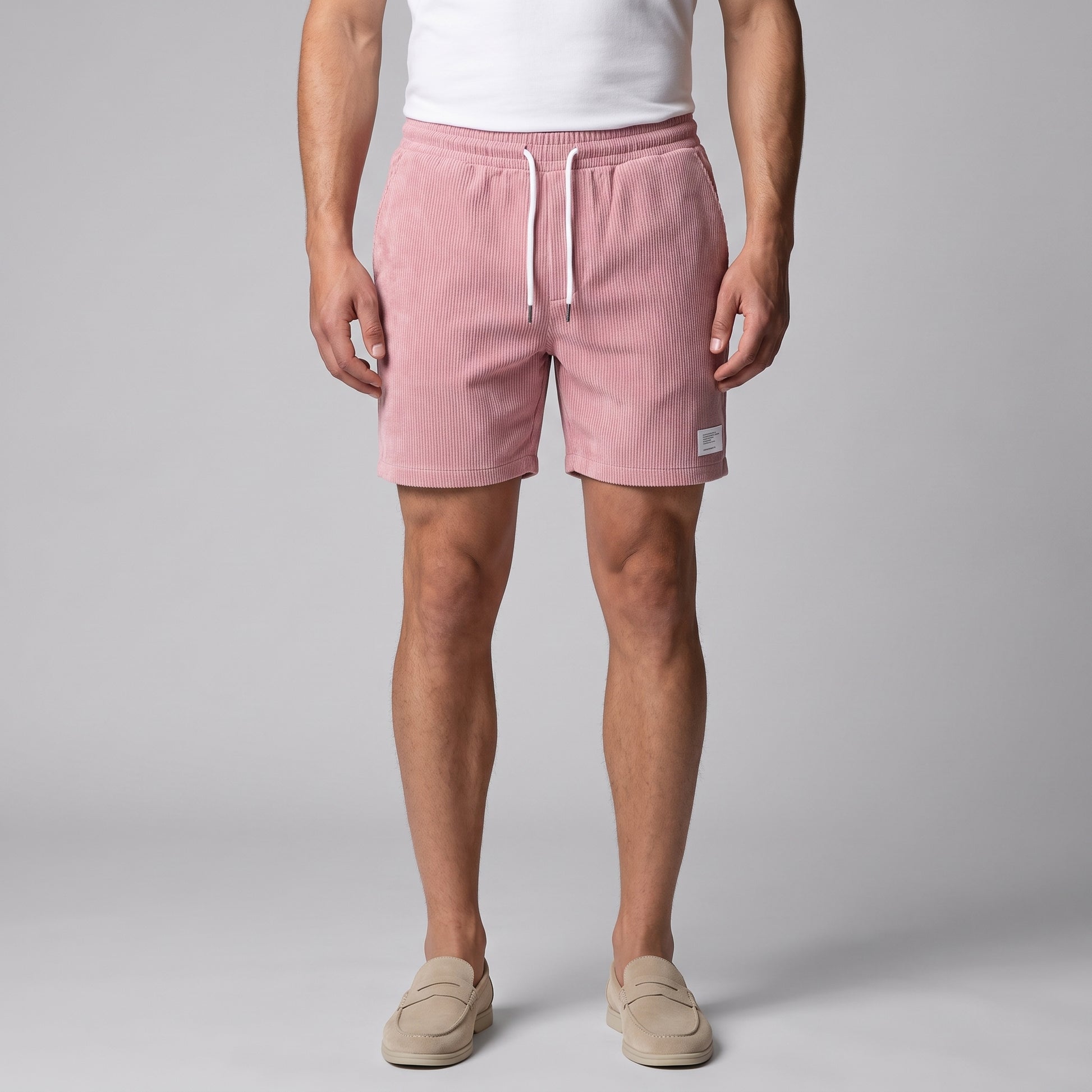 Men's Casual Drawstring Shorts for Summer Comfort