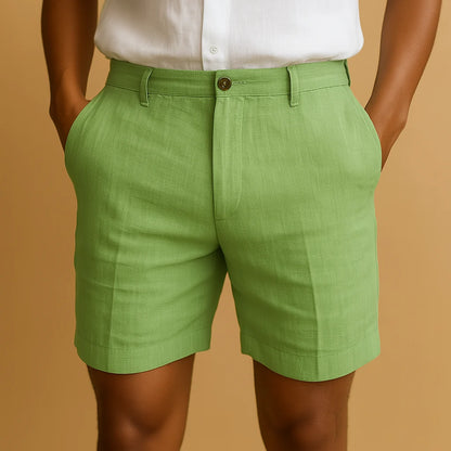 Men's Casual Elastic Waist Shorts